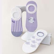 cute, Summer, purple, Socks