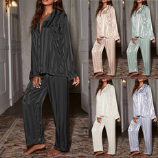 women's pajamas, nightwear, Sleeve, Long Sleeve