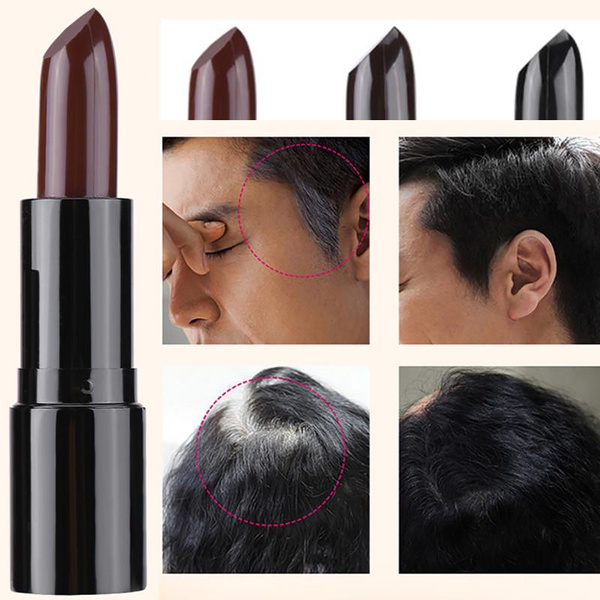Hair Chalk Lipstick,Hair Dye Pencil,Hair Dyeing Pen,Temporary Fast Hair
