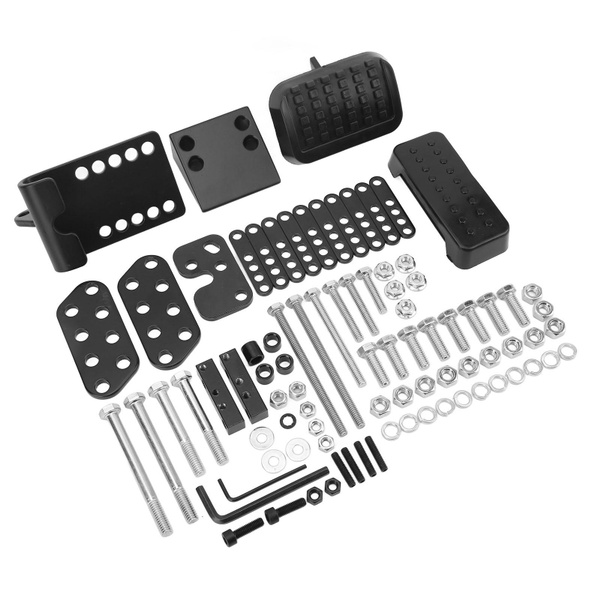 Gas Brake Pedal Extenders Rustproof Accelerator Pedal Extensions for