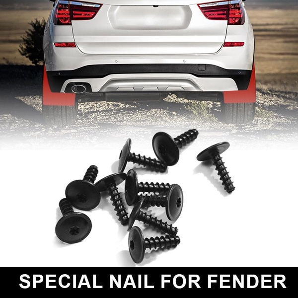 10pcs Car Engine Cover Wheel Arch Inner Liner Mud Flaps Fender Mud