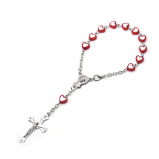 Heart, rosary, Jewelry, church