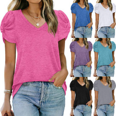 Summer, Plus size top, womens top, short sleeves