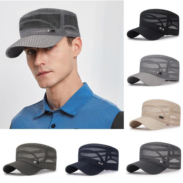 Unisex Summer Mesh Trucker Hat Baseball Cap For Men Women Adjustable