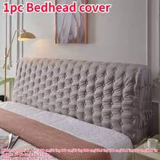 paddedheadboardcoverqueen, elasticcover, headboardcover, quilted