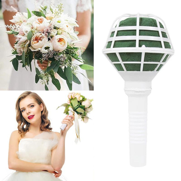 Artificial Flower Bouquet Holder for Wedding Party Bridal Shower