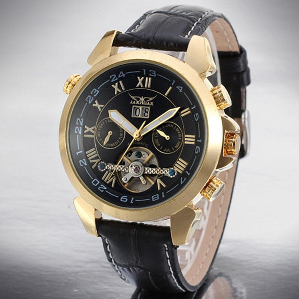 JARAGAR WATCH Men #39 s Luxury Automatic Watches Self winding Mechanical JARAGAR WATCH Men #39 s Luxury Automatic Watches Self winding Mechanical