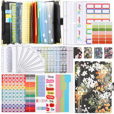 Colorful, cashplannerorganizer, leathernotebook, budgetbinder