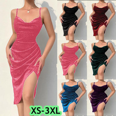 Mini, Slim Fit, halter dress, Shorts
