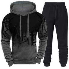 3D hoodies, Men, pullover hoodie, Fitness