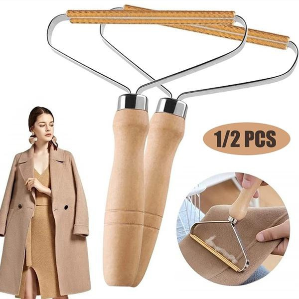 Portable Pet Hair Remover Brush Manual Lint Roller Sofa Clothes for For