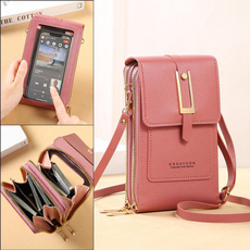 mobile phone bags&cases, zipperbag, Touch Screen, Shoulder Bags