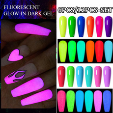 fluorescentgel, Nails, gelpolish, neongel