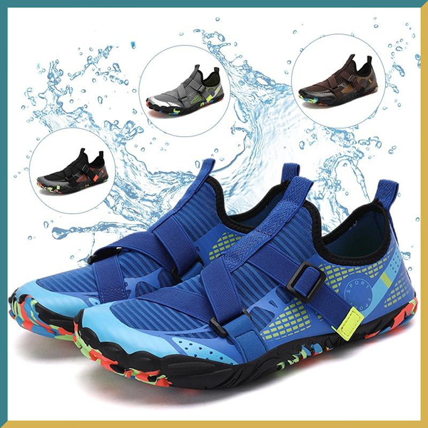 Men Beach Aqua Shoes Drainage Water Shoes Swim Barefoot Sandals Quick Men Beach Aqua Shoes Drainage Water Shoes Swim Barefoot Sandals Quick