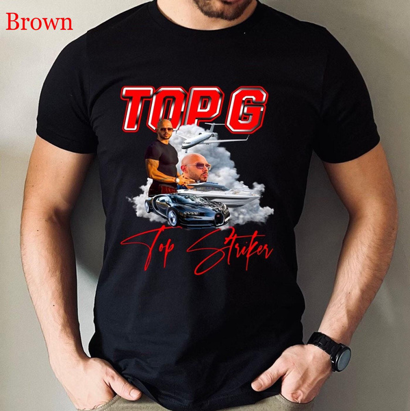 Andrew Tate Top G Jumper Shirt Gangster Hustler Alpha Viral 2023 T ...