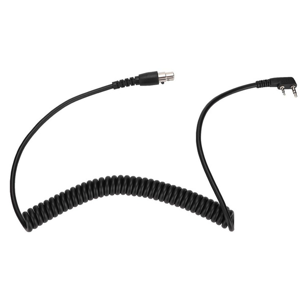 Coil Cord K Cable, 5pin Industrial Standard Connector Aviation Headset