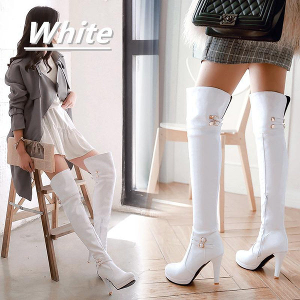 heeled dress boots