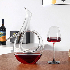creativewineseparatorchampagnewinebottle, champagneglassbottleparty, Family, winedecanterleadfreeglasswinedecanter