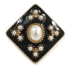pearls, 35mm, black, Jewelry