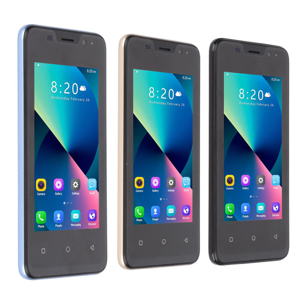 Unlocked Mobile Phone, 4.66in Touch Screen 1GB RAM 8GB ROM 3G Cell