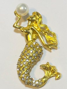 art, Jewelry, gold, pearls