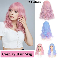 wig, pink, rainbow, Cosplay