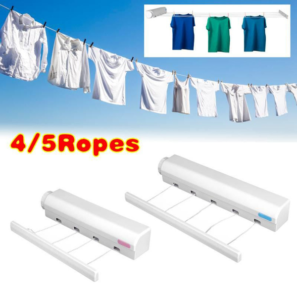 Flexible Clothesline(Four Ropes,Five Ropes), Telescopic Retractable