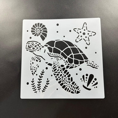 Turtle, Wood, stencil, scrapbookingamppapercraft