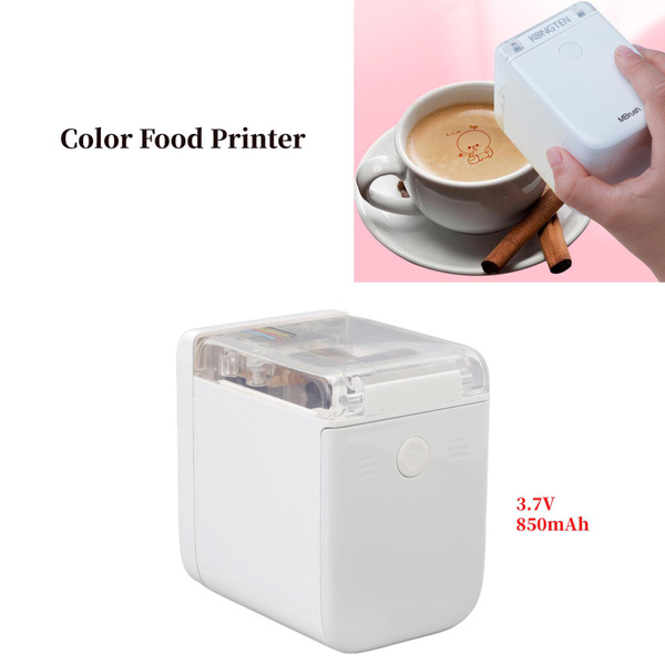 Wireless Wifi Color Food Portable Printer Handheld Mini Inkjet Food