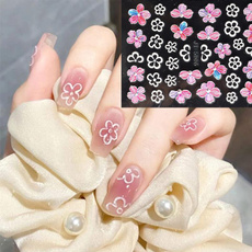 nail decals, Flowers, art, manicure