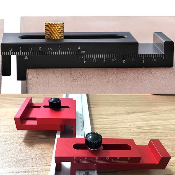 SHDY Table Saw Gaps Gauge Woodworking Measuring Ruler Mortise and Tenon ...