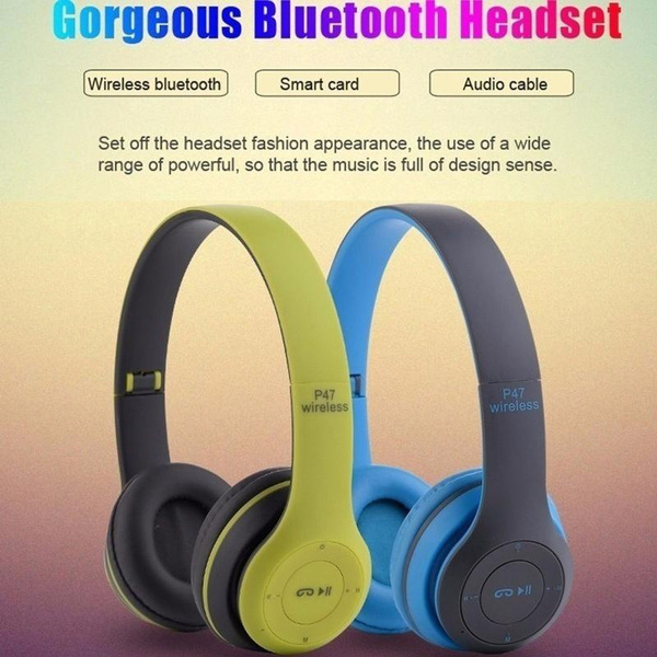 WIRELESS HEADSET STYLE COLOR, Écouteurs Bluetooth