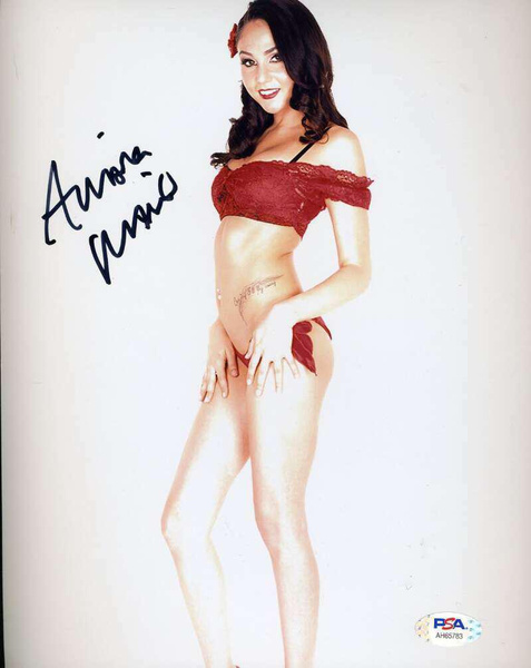 ariana-marie-psa-dna-coa-signed-8x10-photo-poster-painting-avn