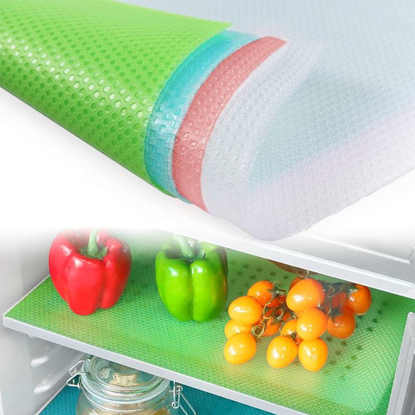 5 Pcs Shelf Mats Refrigerator Liners Pads Table Placemats for Home/Kitchen