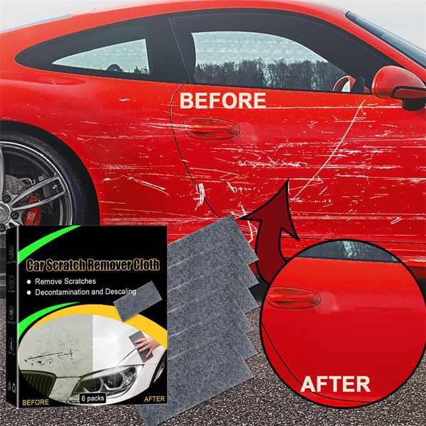 6pcs Nano Sparkle Cloth Car Scratch Repair Cloth Nano Magic Cloth Car  Scratch Remover