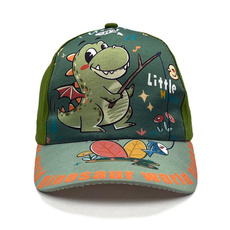 Fashion, Cotton, Dinosaur, Baseball Cap