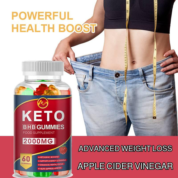 Newst 60 Count Bear Keto Gummies with Apple Cider Vinegar Fat Burn