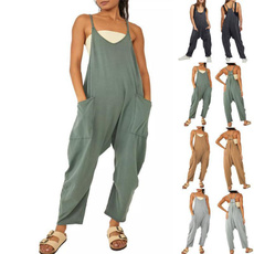 suspenders, Summer, Spaghetti Strap, pants