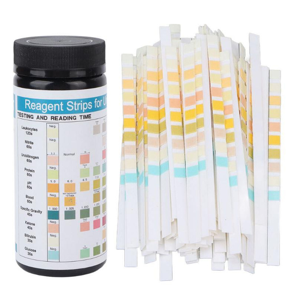 100 strips urinalysis reagent strips 10 parameters urine test strip