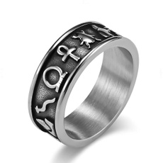 symbolring, men_rings, Stainless Steel, egyptianjewelry