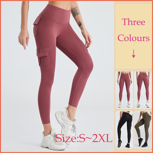 Yoga Pants Women's High Waist and Hip Lifting Nude Fitness Pants