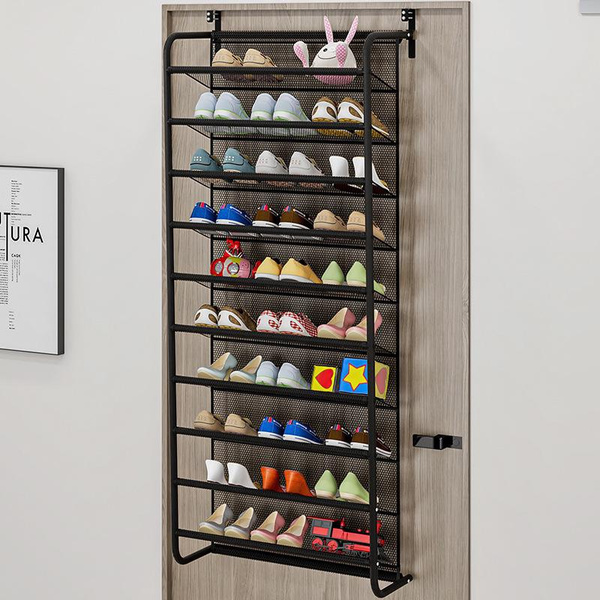 Over Door Hanging Shoe Rack Shoes Organizer Wall Mounted Shoe