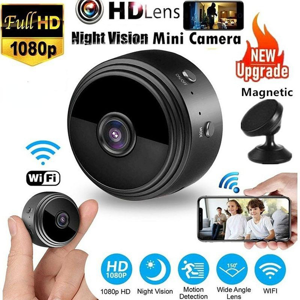 1PC Camera Mini WiFi Spy Camera 1080P HD Wireless Hidden Camera Video ...