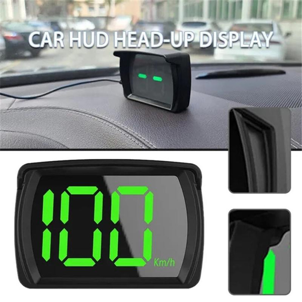 Digital GPS Speedometer Car Monitor Head Up Display Dual Chips Speed