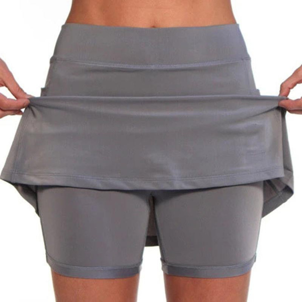 Workout skirt clearance with shorts