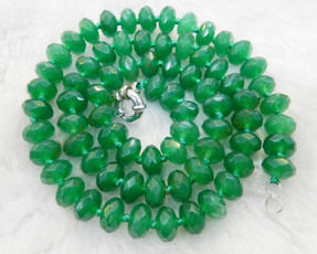 Necklace, Green, Jewelry, Bead