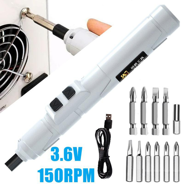 3.6V Pen Type Electric Screwdriver Rechargeable Electric Screwdriver