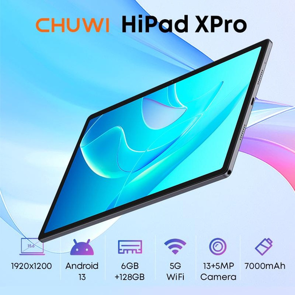 New Upgraded CHUWI Hipad XPro Android 12 Tablet 6+128G GPS 4G LTE