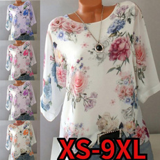 Summer, Fashion, Women's Casual Tops, Office