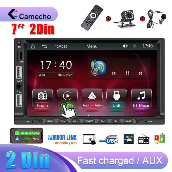 camecho 7 double din car stereo
